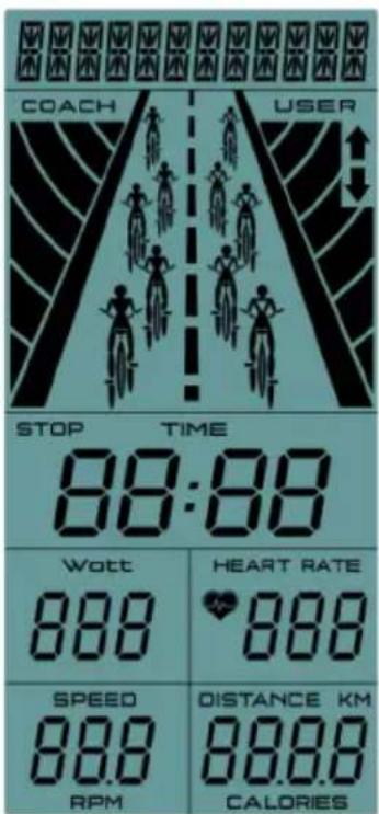 Capital Sports Strike Bike - Power on - 1