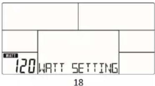 Capital Sports Evo Comfort - Mode watts - 1