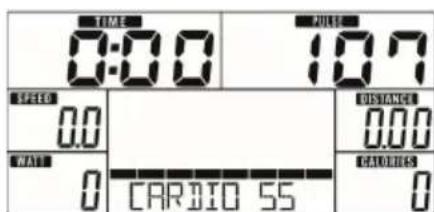 Capital Sports Evo Comfort - Cardio mode - 2