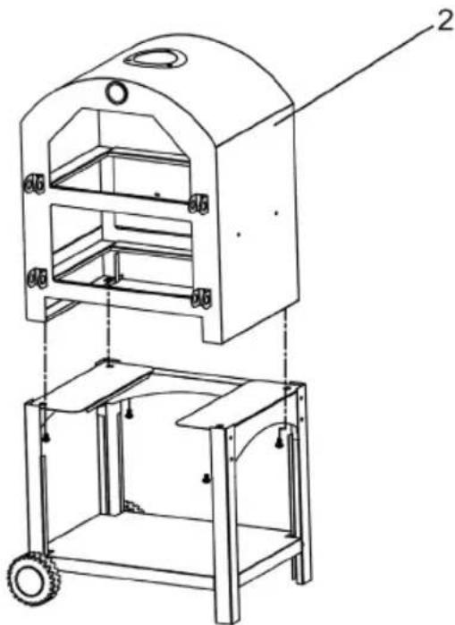 Klarstein Pizzaiolo Perfetto - Assemblage - 7