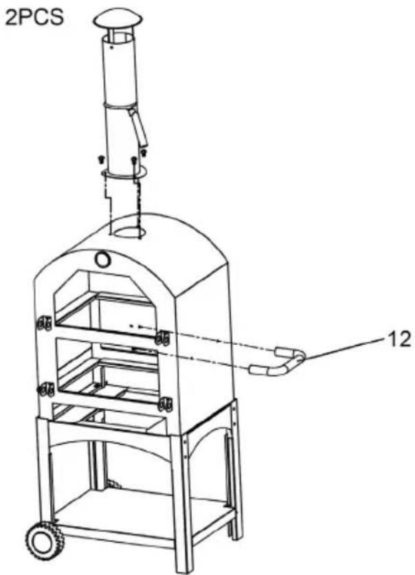 Klarstein Pizzaiolo Perfetto - Assemblage - 12