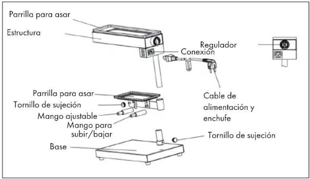 Klarstein Appenzell 2G - DESCRIPCIÓN DEL APARATO - 1