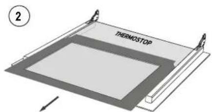 ILVE OV90SNE3 - Sequence pour le retrait des vitres - 2