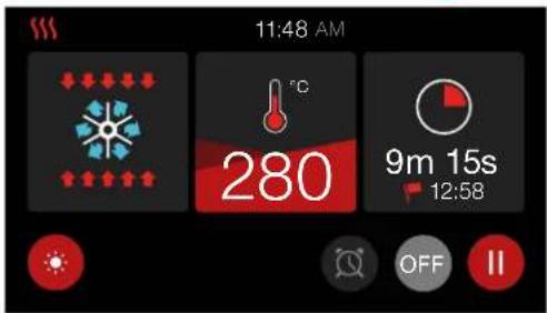 ILVE OV90SNE3 - Display TFT touch - Processus de cuisson - 4