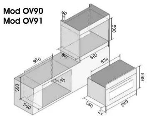 ILVE OV90SNE3 - Instructions d'installation - 4