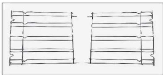 HOOVER HOC3T3378B WIFI - Lateral wire grids - 1