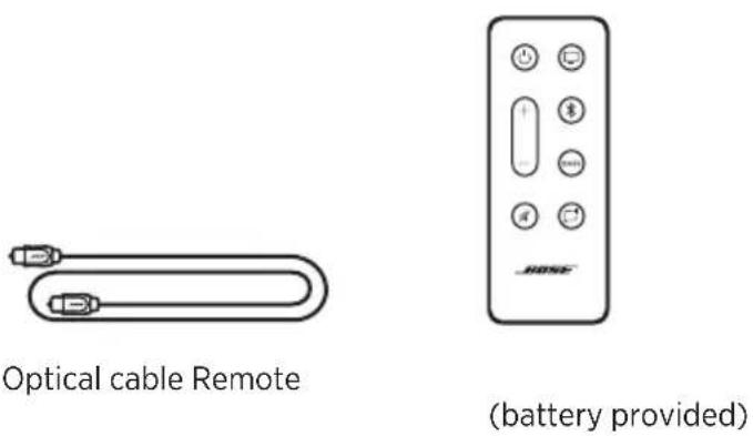 BOSE Solo Soundbar Series II - CONTENTS - 2