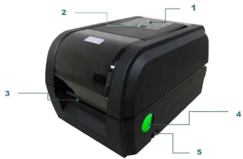 TSC TX200 - Face avant - 1