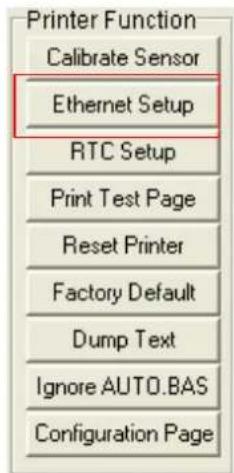 TSC TX200 - Utiliser l'interface USB pour configurer l'interface Ethernet. - 3