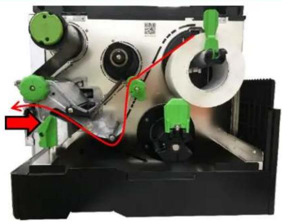 TSC MH240 - メフアの取付け - 5