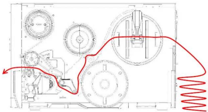 TSC MH240 - 法兰菲一尔D拉巴尔の取付付路 - 1