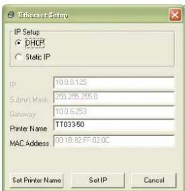TSC TTP286MT - Utiliser l'interface Ethernet pour configurer l'interface Ethernet. - 4