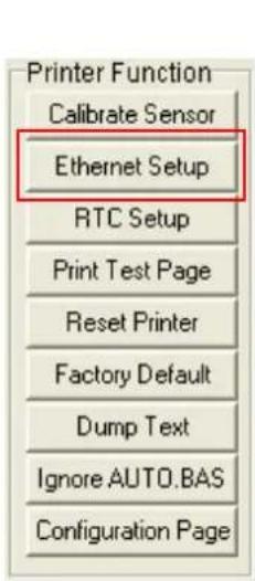 TSC DA210 - Utiliser l'interface RS-232 pour configurer l'interface Ethernet. - 4