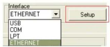 TSC DA210 - Utiliser l'interface Ethernet pour configurer l'interface Ethernet. - 2