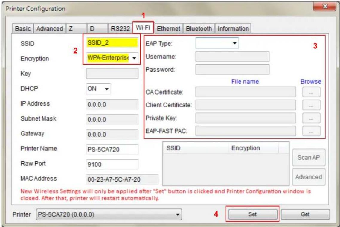 TSC TDM30 - WPA-Enterprise - 1