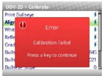 Printronix T8208 - ODV-2D > Calibrage > Contrôle de l'alignement - 2
