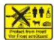 Kärcher HDS 820 De - Simboliai ant prietaiso - 1