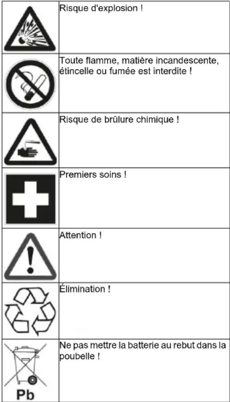 Kärcher HDS 950 De Tr1 - Consignes de sécurité des batteries - 4
