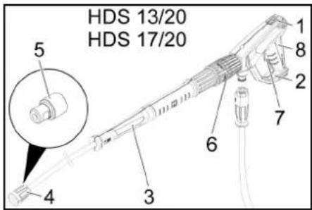 Kärcher HDS 950 De Tr1 - BbICOKoHaNoPbHnNtOneT - 2