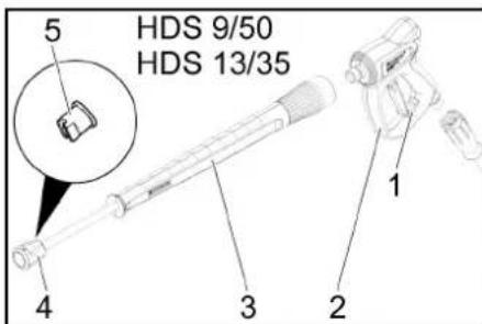 Kärcher HDS 950 De Tr1 - Hogedrukpistol - 1