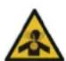 Kärcher HDS 1320 De Tr1 - Symbolen op het apparaat - 5