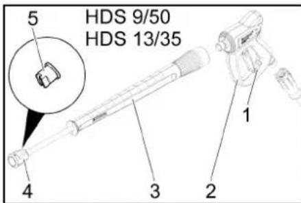 Kärcher HDS 1720 De Tr1 - Hochdruckpistole - 1
