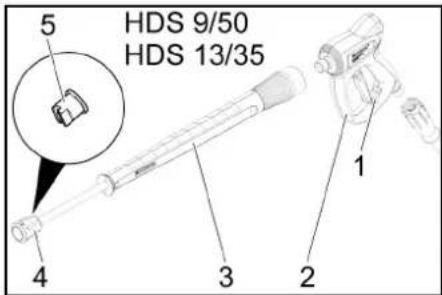 Kärcher HDS 1720 De Tr1 - Visokotlačna pistola - 1