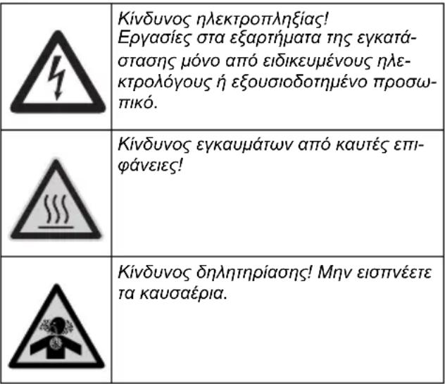 Kärcher HDS 817 CX - Σύμβολα στη συσκευή - 2