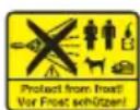 Kärcher HD 715 G - Symbole auf dem Gerät - 1