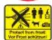 Kärcher HD 411 C Bp - Symboler på apparatet - 2