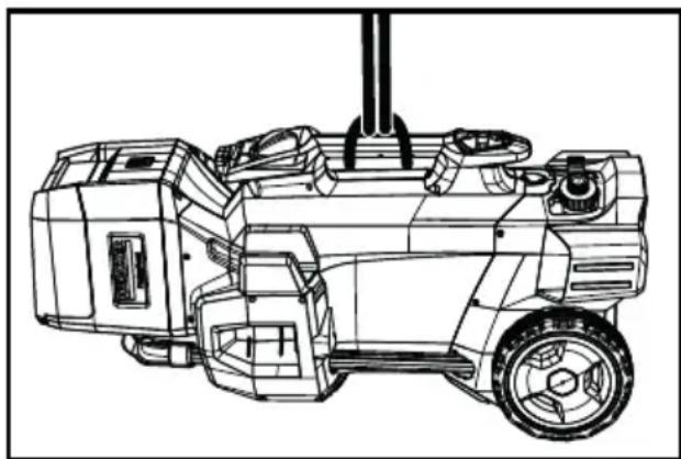 Kärcher HD 411 C Bp - Unsachgemäßer Krantransport - 1