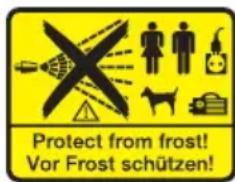 Kärcher HD 16154 Cage Plus - Symbole auf dem Gerät - 1