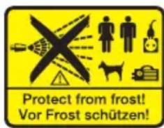 Kärcher HD 16154 Cage Plus - Simboluri pe aparat - 1