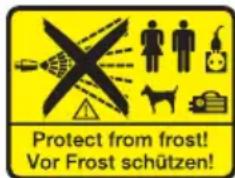 Kärcher HD 16154 Cage Plus - Simboli uz aparata - 1