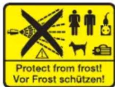 Kärcher HD 16154 Cage Plus - Cihazardiki semboller - 1