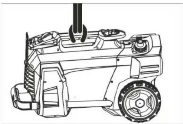 Kärcher HD 517 CX Plus - 用于表面洗涤剂的运输支架 - 1