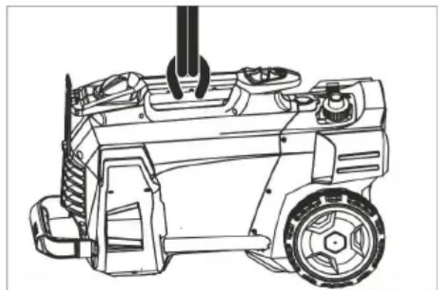 Kärcher HD 517 CX Plus - Transportno držalo za površinski čistilnik - 1