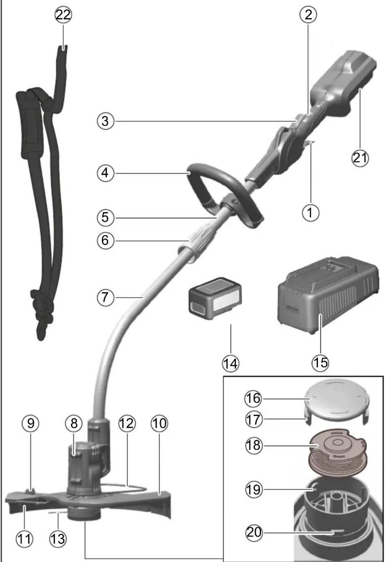 Kärcher LTR 3633 Battery - 5