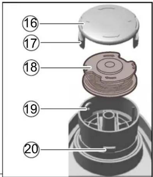 Kärcher LTR 3633 Battery - 6