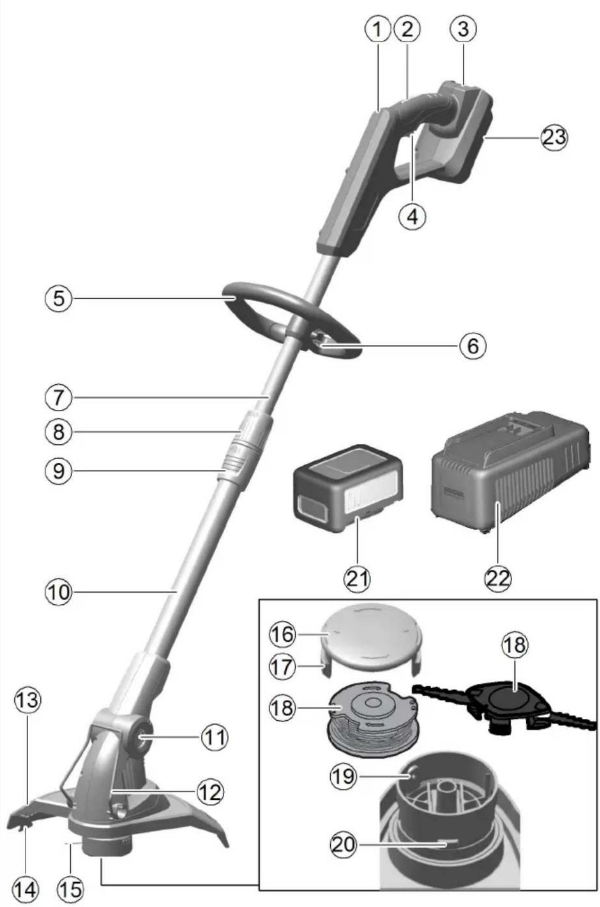 Kärcher LTR 1830 Battery Set - 1
