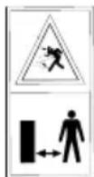 Kärcher LTR 1830 Battery Set - Szimbólumok a készüléken - 5
