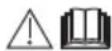 Kärcher LMO 3646 Battery Set - Symboler på maskinen - 1