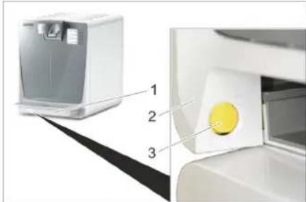 Kärcher WPD 200 Advanced - Apparaatdeur openen - 1
