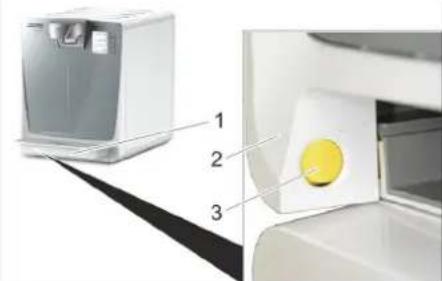 Kärcher WPD 200 Advanced - Abrir a porta do aparelho - 1