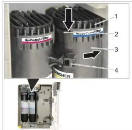Kärcher WPD 200 Basic - Asenna suodatin - 1