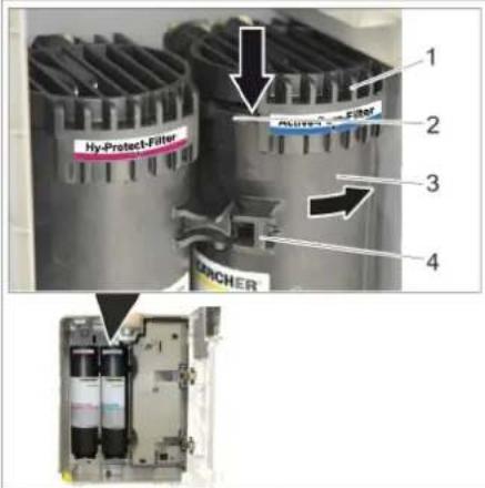 Kärcher WPD 200 Basic - Filter aanbrengen - 1