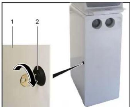 Kärcher WPD 200 Basic - Aprière la porta della base - 1