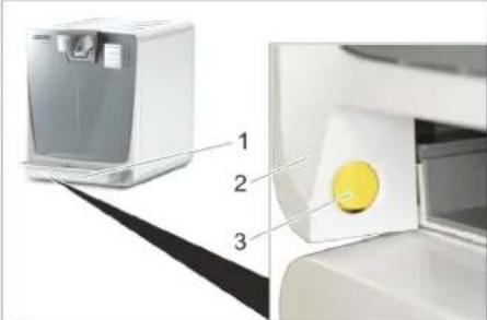 Kärcher WPD 200 Basic - Apparaatdeur openen - 1