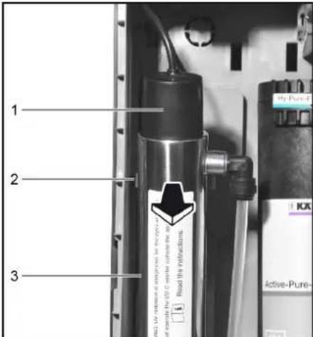Kärcher WPD 200 Basic - Demontere og montere UV-lyskilder - 1
