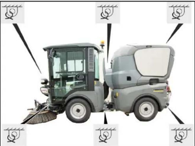 Kärcher MC 130 Adv - Peligro de accidentes - 1